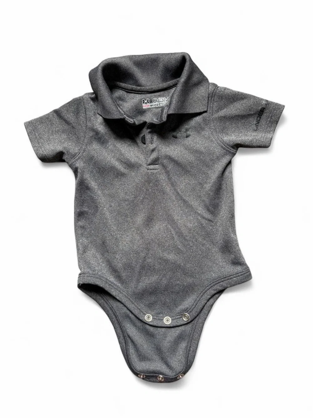 Under Armour Charcoal Polo Bodysuit
